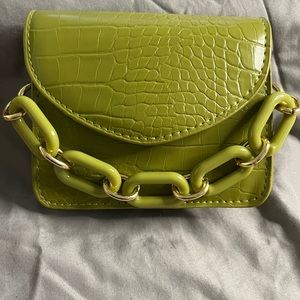 Small geeen handbag/crossbody New
